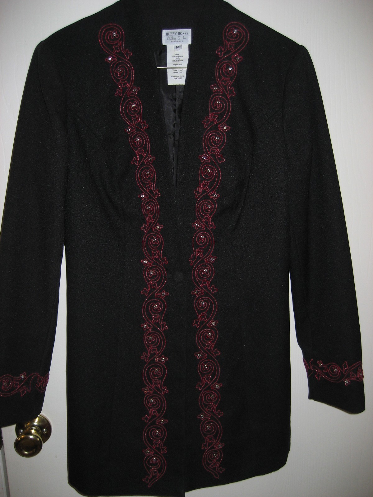 Hobby Horse brand halter showmanship show blazer - Medium Hobby Horse brand halter showmanship show blazer - Medium up to 60% discount