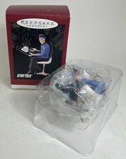 1996 Hallmark Keepsake Star Mr Spock Christmas Ornament Original Packaging