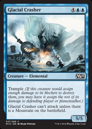 Glacial Crasher X4 (Magic 2015 (2014)) MTG (NM) *CCGHouse* Magic - Picture 1 of 1