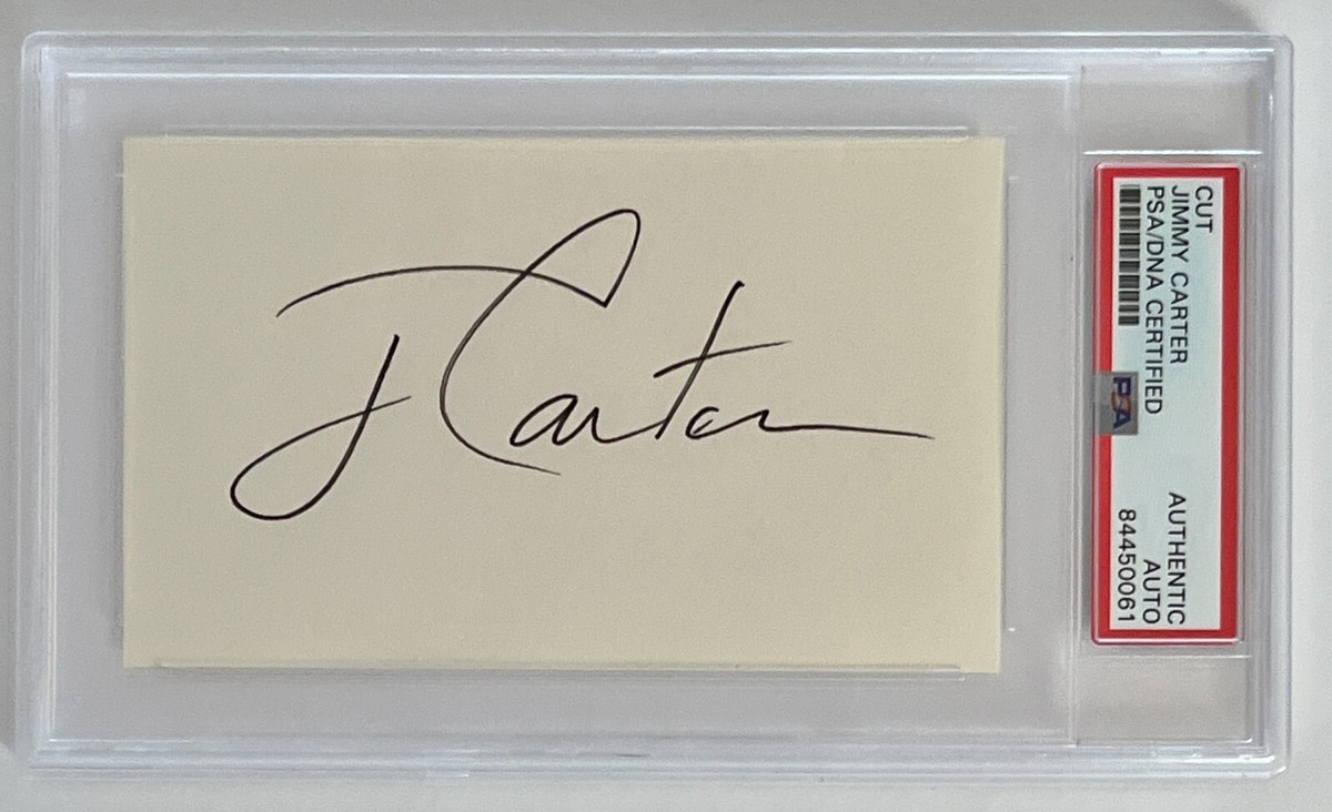 カーター大統領 直筆サイン 証明書付き JIMMY CARTER AUTO 本 PRESIDENT JIMMY CARTER FULL SIGNATURE SIGNED COA | eBay