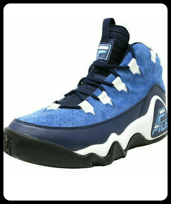 Fila 95 Sz 9.5 GRANT HILL 1 Ink BLUE 95 mens basketball shoes