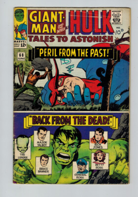 Tales to Astonish (1959) #  68 (4.0-VG) (1929731) Writing on back cover 1965