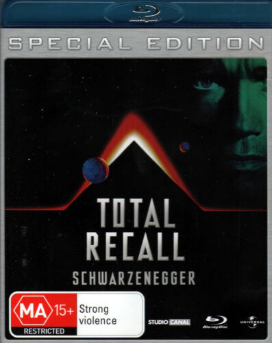 Total Recall - Special Ed. - Arnold Schwarzenegger, Sharon Stone - Mint Blu-ray - Picture 1 of 1