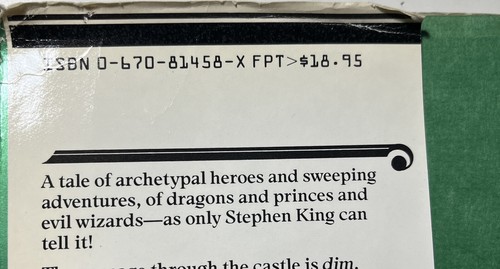 1987, The Eyes of the Dragon, Stephen King 1st Edition First Printing HC DJ - Picture 3 of 9