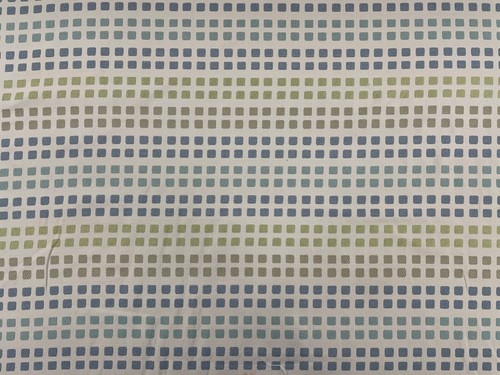 Cubic Squares Velvet Jacquard Fabric Emerald Blind Curtain Upholstery Material - Picture 3 of 6