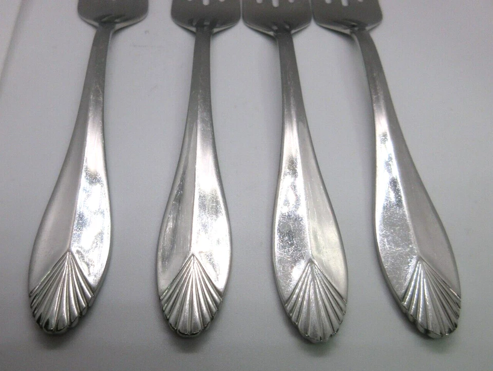 Heritage Mint SAFRANO *1 tenedor(s) para ensaladas* cubiertos de acero inoxidable brillante de 7 1/8" Foto 4 de 4