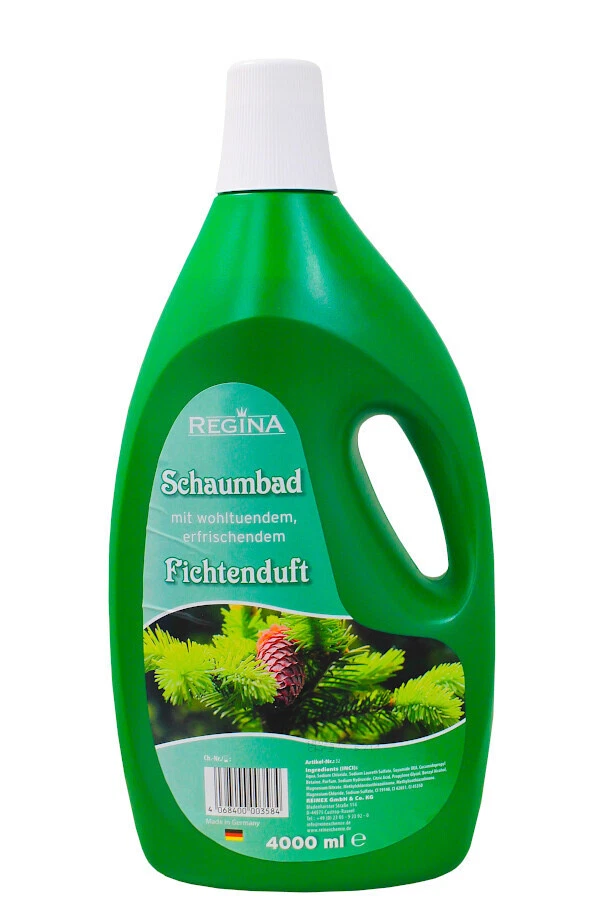 REINEX Schaumbad Pflegebad Fichtennadel Badezusatz Fichte Nadelduft 4 L (3,83 EUR/l)