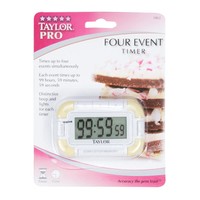 Taylor® Pro Digital 4 Event Timer And Clock Includes 2 lr44 Batteries on sale Taylor® Pro Digital 4 Event Timer And Clock Includes 2 lr44 Batteries on sale