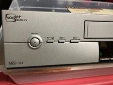 VCR Proscan PSVR73 VHS Deck Gray With Wheel Jog 4 No Remote