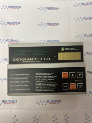 Commander Cd DCN 93400 Control Techniques Interface Display