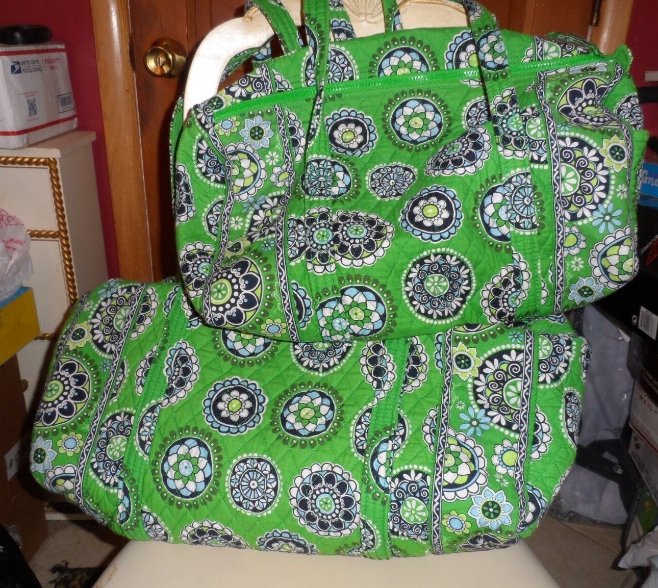 Vera bradley small and large duffel bag in retired Cu… Gem