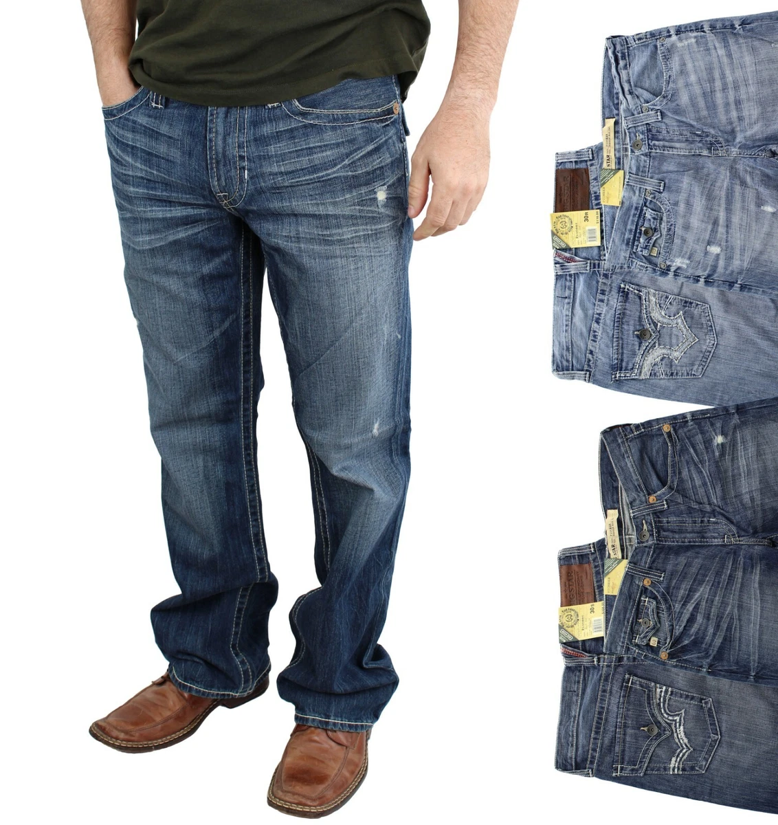 Big star pioneer regular bootcut jeans sales