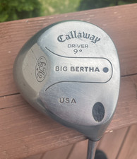 Callaway Big Bertha S2H2 9 Driver, Regular Flex Steel 44", Mens Right Handed