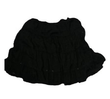 ND Black Maxi Whimsigoth Skirt With Sequin Details