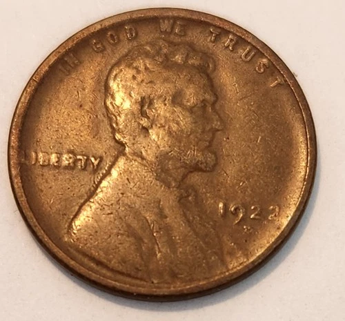 1922-D Lincoln Wheat Cent Penny Fine