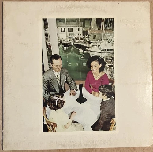 Led Zeppelin Presence Vinyl Record Album LP 1976 Ss 8416