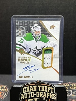 2023-24 Upper Deck Ultimate Collection - Debut Threads Matt Murray RPA /99