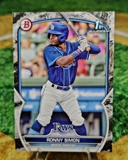 2023 Bowman - Prospects Ronny Simon #BP-112 Black /15 (RC)