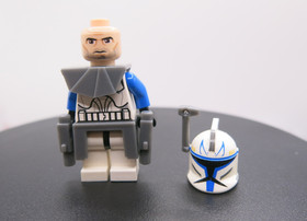 LEGO STAR WARS - Captain Rex - SW0314 - Phase 1 - Set 7869 - Excellent!
