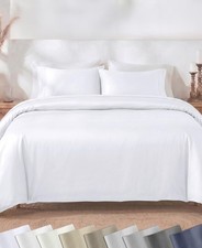 Luxury Queen Duvet Cover Set, White