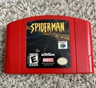Spider-Man (Nintendo 64, N64, Marvel, 1997) Authentic & Tested Cartridge