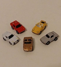 Vintage Micro Machines Lot of 5 Corvette Porsche Lamborghini Ferrari Mercedes