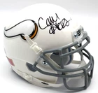 Cam Akers Minnesota Vikings Signed Custom Mini Helmet w/Beckett COA BR32499