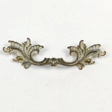 Vintage French Provincial Drawer Pull Keeler Brass Co KBC K9703 2.5 C-C