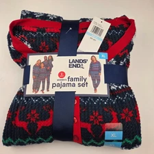 NEW Lands' End WOMANS Pajama Set Size 2-piece Soft Cozy Stretch