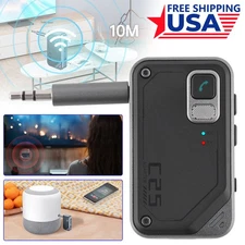 New Wireless Bluetooth 5.3 Transmitter Receiver Car Adapter AUX Audio 3.5mm Jack