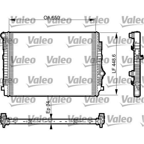 VALEO Motorkühler VW PASSAT VIII 2.0 TDI 735549 - Bild 1 von 1