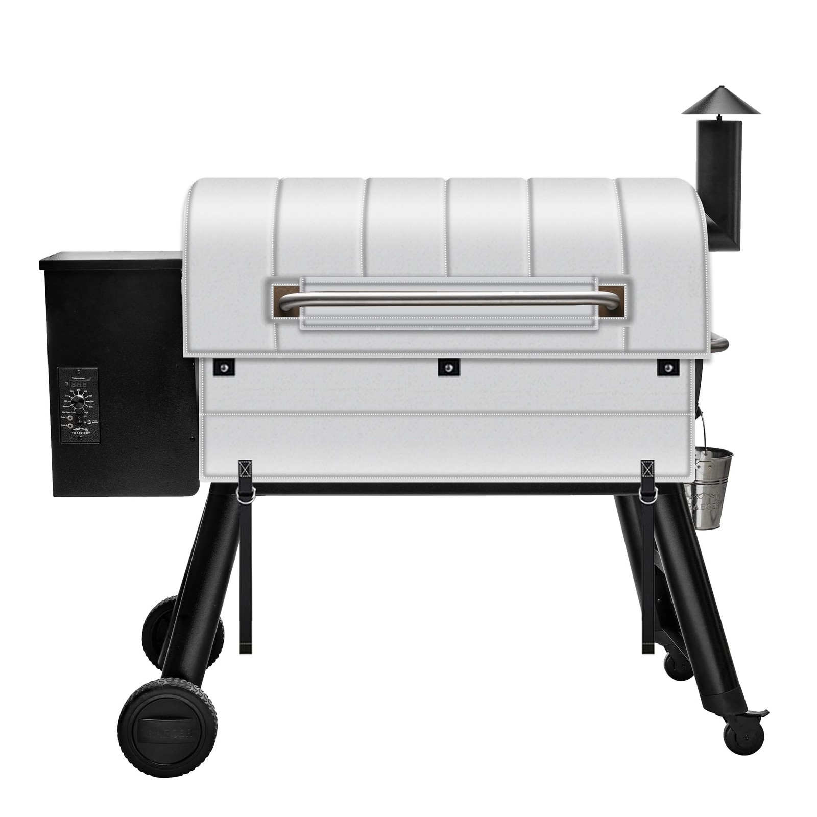Grill Thermal Insulated Blanket for Traeger 34 Pro & Texas Series Smoker
