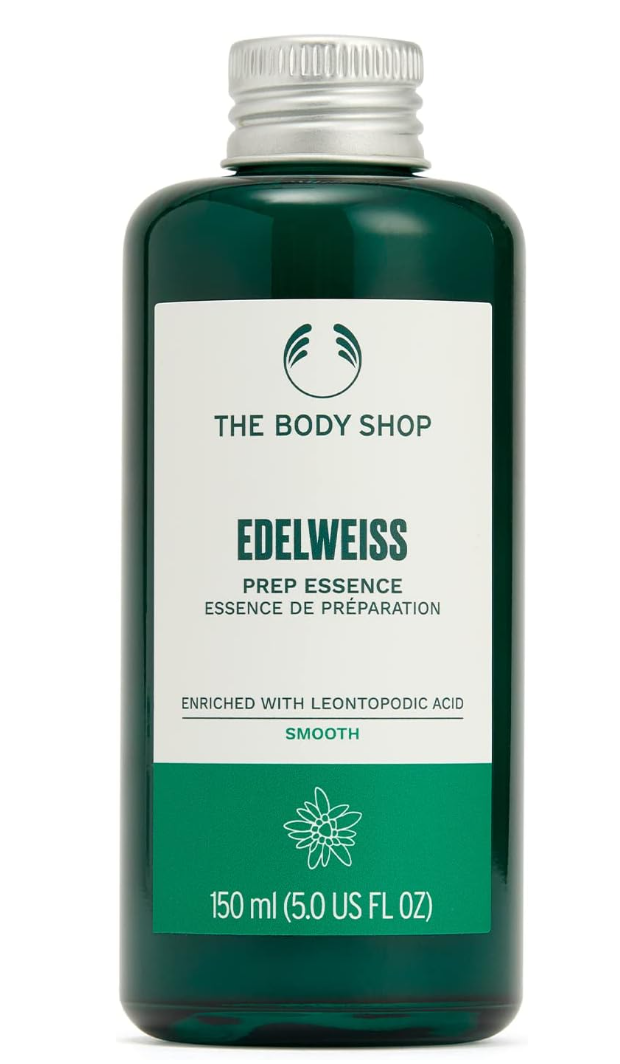 THE BODY SHOP EDELWEISS PREP ESSENCE 150ML TONER / MOISTURISER - SMOOTH