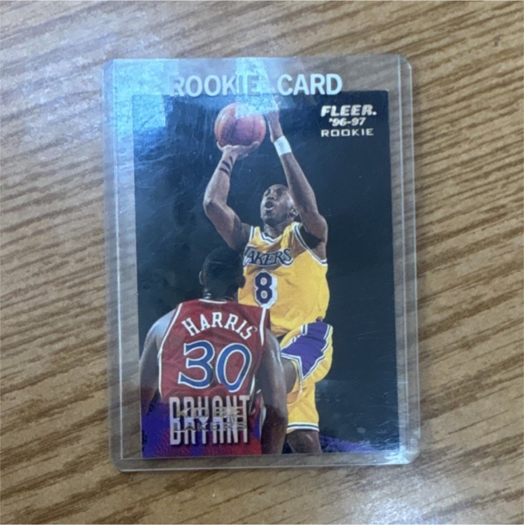 Fleer 1996-97 Rookie Card #203 Kobe Bryant Los Angeles Lakers NBA