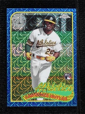 2024 Topps Series 1 Blue Refractor /150 Lawrence Butler #T89C-57 Rookie RC t2a
