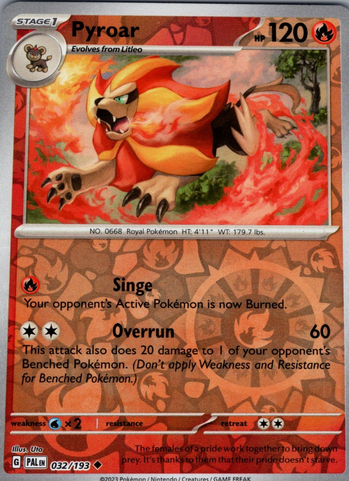 Pyroar032/193PokemonLP