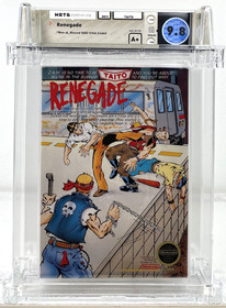 Renegade Target Set Nintendo NES New 1987 Factory Sealed WATA Graded TOP POP