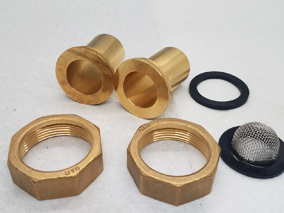 Válvula redutora de pressão Zurn Wilkins tamanho de tubo 1" somente acessórios e vedações de união - Imagem 3 de 4