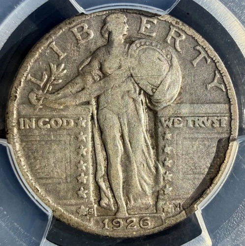 1926-S PCGS VF20 Standing Liberty Quarter