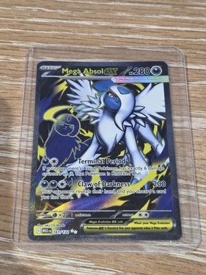 Pokemon Card Mega Absol EX #161/132 Mint Condition