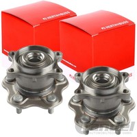 2X Herth+Buss RADLAGER-SATZ Hinten Passend FüR Nissan Juke Qashqai X-TRAIL