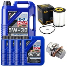 Huile Filtre Kit 5W-30 Liqui Moly 9 Litre + Hélice pour Mercedes Classe E CLK .