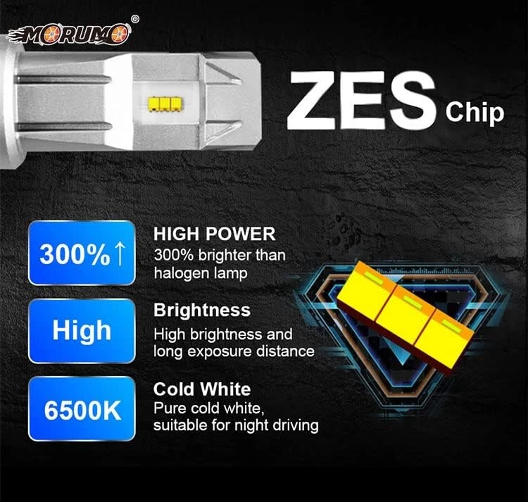 Kit de bombillas de faros LED High Lo Beam 6000K para Mercedes-Benz E350 E320 E550 4x H7 Foto 4 de 4