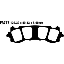 EBC Sintered Brake Pads Double-H - Highest Front Brake Force for: Honda GL Goldwin