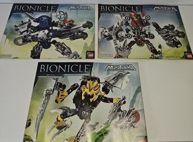 Lego Bionicle MISTIKA (8688-8696) - Near Complete Sets 2008 Toa and Makuta READ