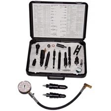 Lang Tools TU-15-70 Diesel Compression Test Set With Tester & Adapters