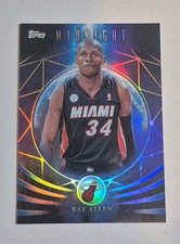2025-26 Topps Midnight Moonfall Twilight Ray Allen MF-18 Miami Heat