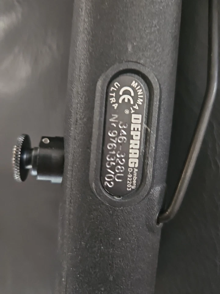 Destornillador en línea ultra neumático Deprag 346-328U Minimat unidad de 1/4" NPT Foto 4 de 4