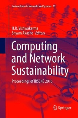 Computing and Network Sustainability - 9789811350030