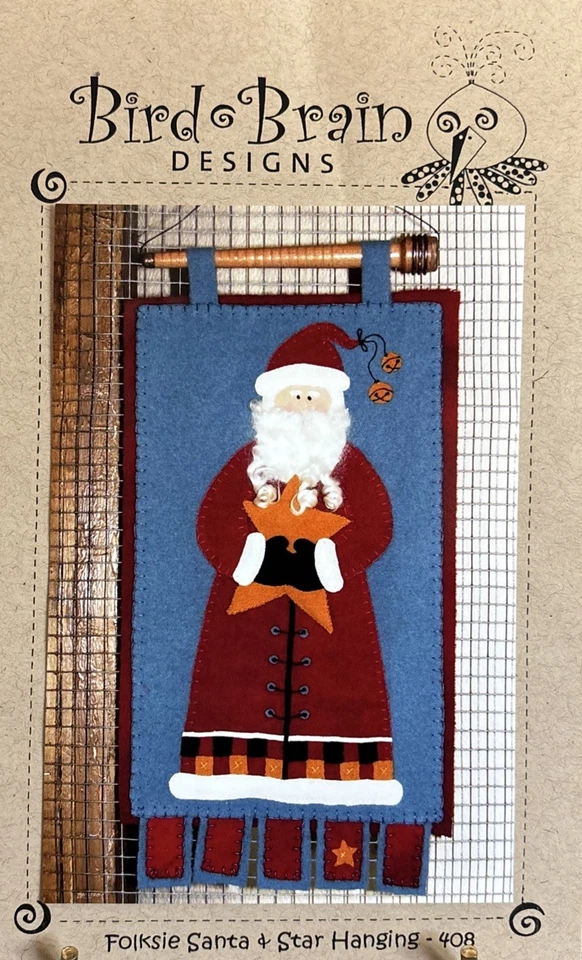 “Bird Brain Designs” Cut & Uncut Patterns. 2 Wall Hangings and 1 Table Runner - Image 4 of 4